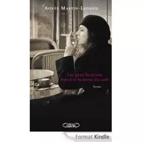 Couverture du produit · les gens heureux lisent et boivent du café