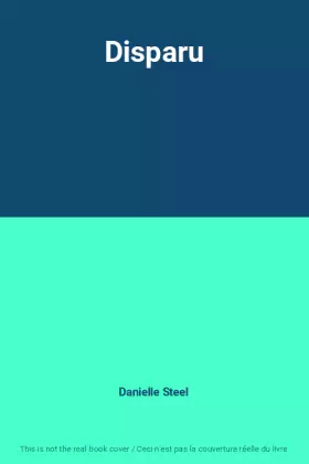 Couverture du produit · Disparu