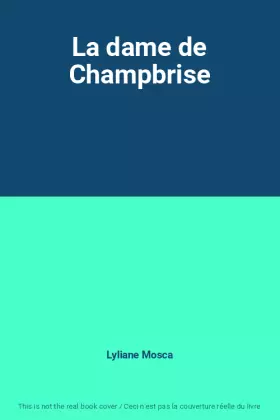 Couverture du produit · La dame de Champbrise