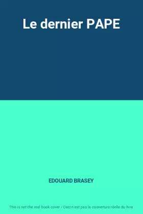 Couverture du produit · Le dernier PAPE