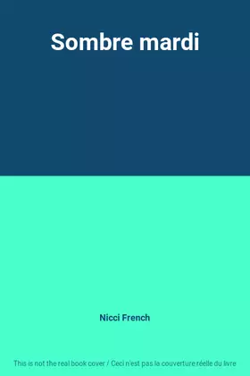 Couverture du produit · Sombre mardi