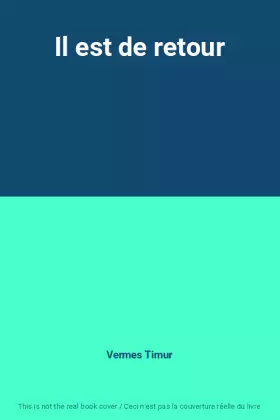 Couverture du produit · Il est de retour