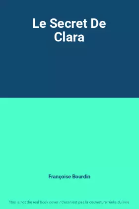 Couverture du produit · Le Secret De Clara