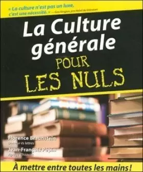 Couverture du produit · La Culture générale pour les nuls