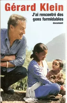 Couverture du produit · J'ai rencontré des gens formidables