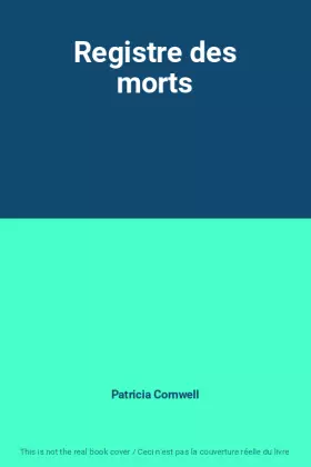 Couverture du produit · Registre des morts