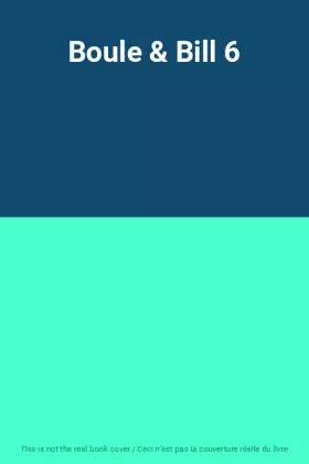 Couverture du produit · Boule & Bill 6