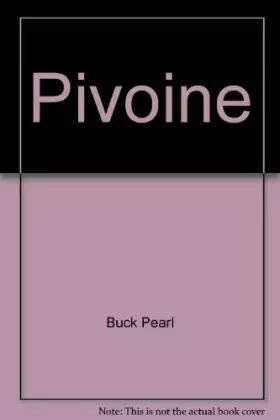 Couverture du produit · Pivoine