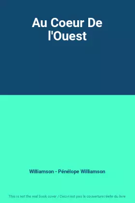 Couverture du produit · Au Coeur De l'Ouest