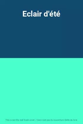 Couverture du produit · Eclair d'été
