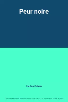 Couverture du produit · Peur noire