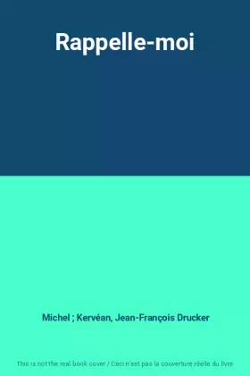 Couverture du produit · Rappelle-moi