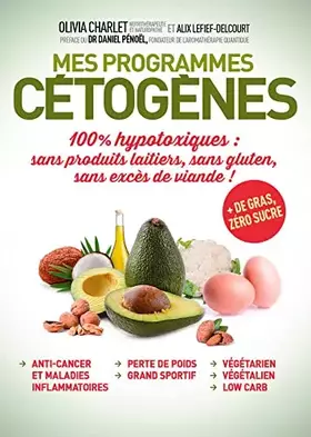 Couverture du produit · Mes programmes cétogènes