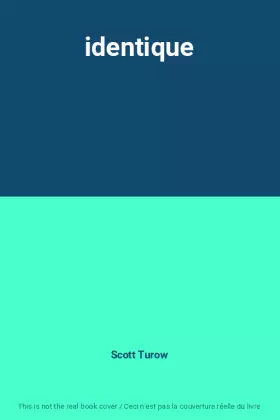 Couverture du produit · identique