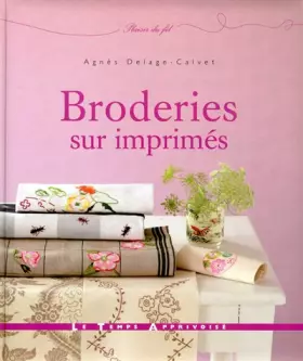 Couverture du produit · Broderies sur imprimés