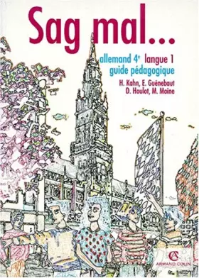 Couverture du produit · Sag mal : 4e,  LV1 : Guide pédagogique