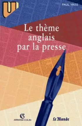 Couverture du produit · Le thème anglais par la presse