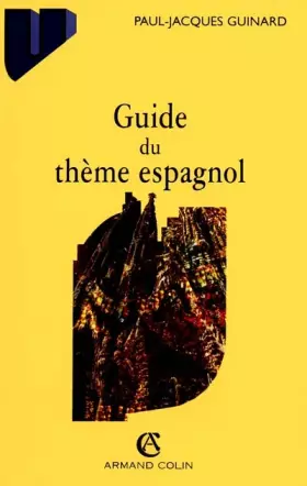 Couverture du produit · Guide du thème espagnol, 3e édition
