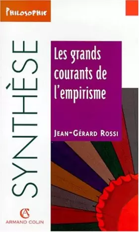 Couverture du produit · Les grands courants de l'empirisme