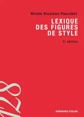 Couverture du produit · Lexique des figures de style