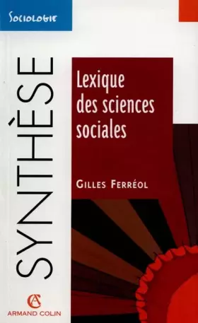 Couverture du produit · Lexique des sciences sociales