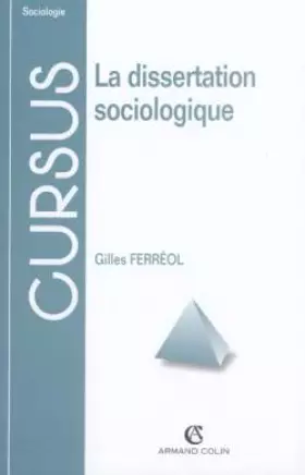 Couverture du produit · Dissertation sociologique