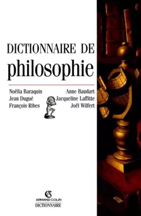 Couverture du produit · Dictionnaire de philosophie