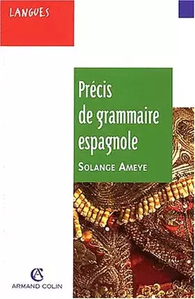 Couverture du produit · Précis de grammaire espagnole