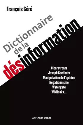 Couverture du produit · Dictionnaire de la désinformation