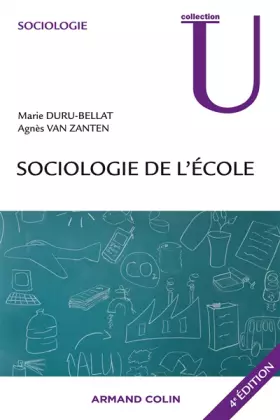 Couverture du produit · Sociologie de l'école - 4e éd.