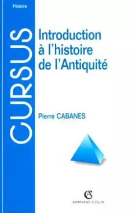 Couverture du produit · Introduction à l'histoire de l'Antiquité