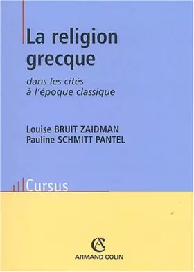 Couverture du produit · La religion grecque: Dans les cités à l'époque classique