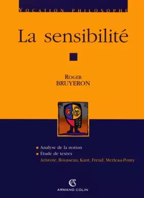 Couverture du produit · La sensibilité