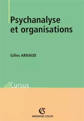 Couverture du produit · Psychanalyse et Organisation