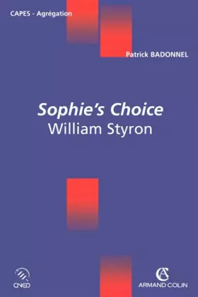 Couverture du produit · Sophie's Choice - William Styron: William Styron