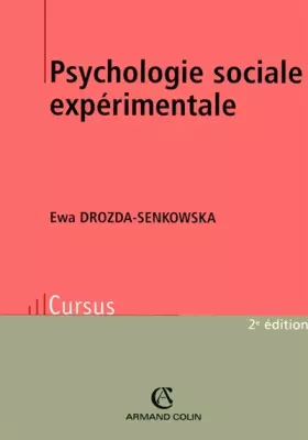 Couverture du produit · Psychologie sociale expérimentale