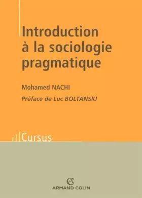 Couverture du produit · Introduction à la sociologie pragmatique