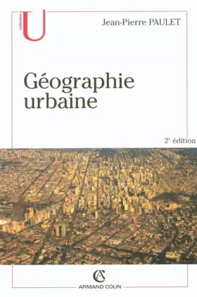 Couverture du produit · Géographie urbaine