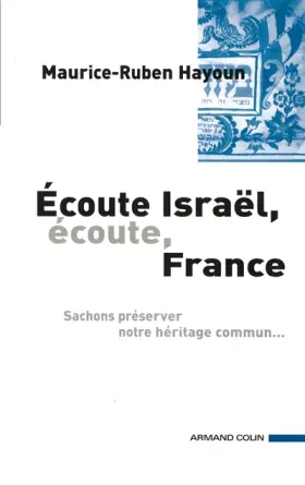 Couverture du produit · Écoute Israël, écoute, France