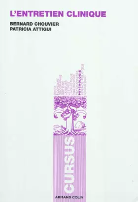Couverture du produit · L'entretien clinique