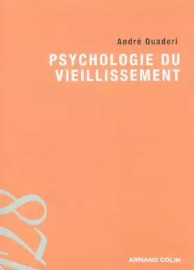 Couverture du produit · Psychologie du vieillissement