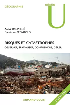 Couverture du produit · Risques et catastrophes - Observer, spatialiser, comprendre, gérer