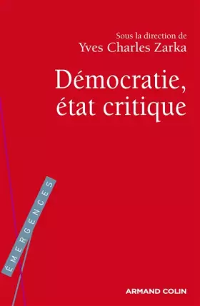 Couverture du produit · La Démocratie, état critique