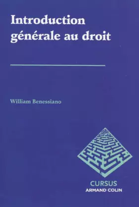 Couverture du produit · Introduction générale au droit