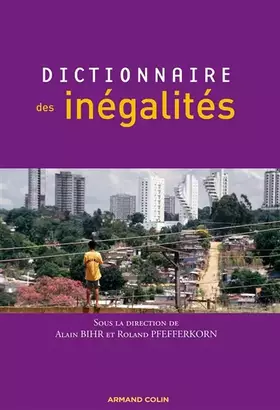 Couverture du produit · Dictionnaire des inégalités