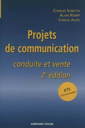 Couverture du produit · Projets de communication: Conduite et vente