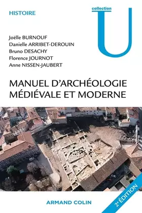 Couverture du produit · Manuel d'archéologie médiévale et moderne