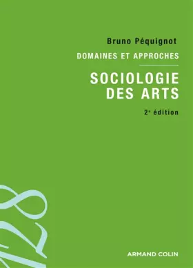 Couverture du produit · Sociologie des arts