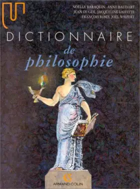 Couverture du produit · Dictionnaire de philosophie