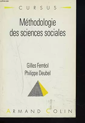 Couverture du produit · Méthodologie des sciences sociales